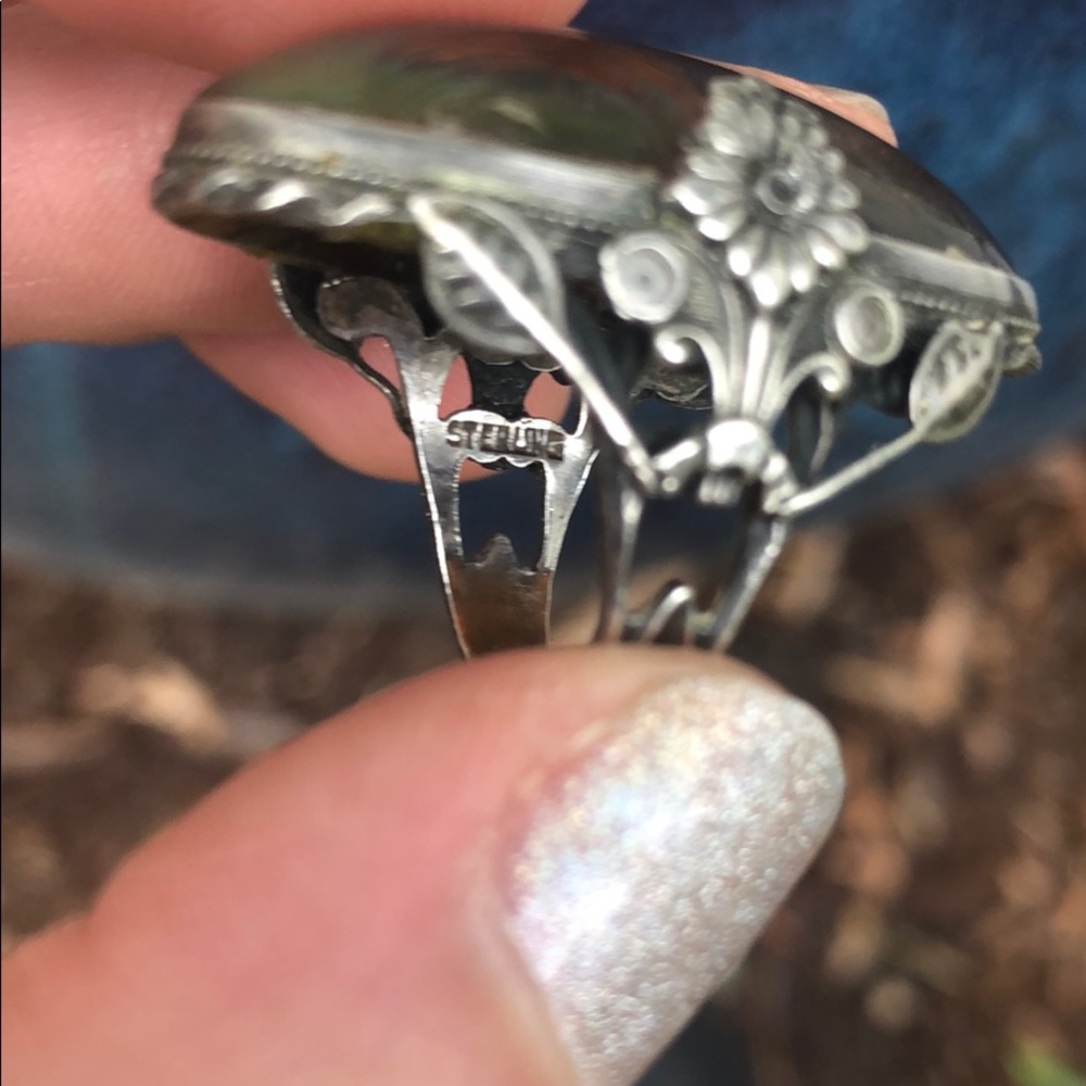 Vintage Starling silver ring size 6 - Picture 6 of 8